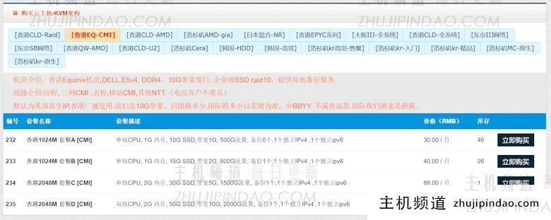 HostYun新增香港大带宽VPS主机方案 最高10Gbps带宽 月费27元起 - 第2张 HostYun新增香港大带宽VPS主机方案 最高10Gbps带宽 月费27元起 - 第2张