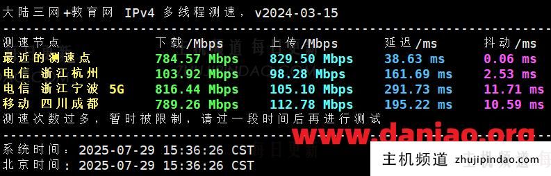 LightLayer圣何塞标准网络VPS上手体验分享(Standard Network)云服务器测评数据分享-主机频道 LightLayer圣何塞标准网络VPS上手体验分享(Standard Network)云服务器测评数据分享-主机频道
