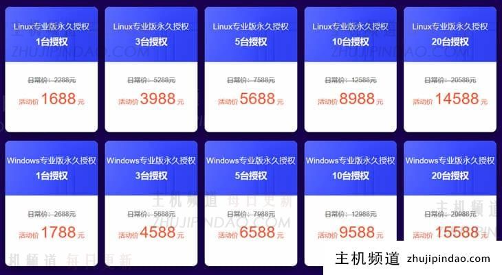 宝塔面板724运维节活动 专业版授权永久1688元起 - 第3张 宝塔面板724运维节活动 专业版授权永久1688元起 - 第3张