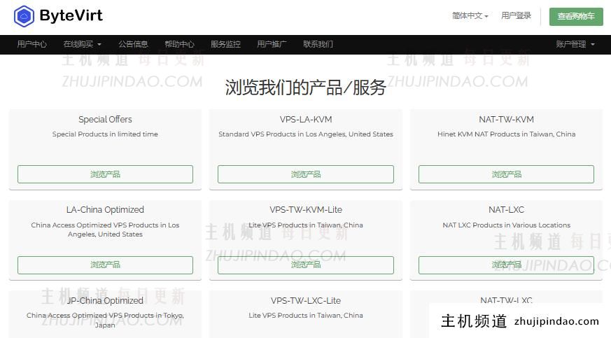 ByteVirt美国便宜VPS仅$19.2/年,盐湖城机房,AMD处理器,1Gbps带宽