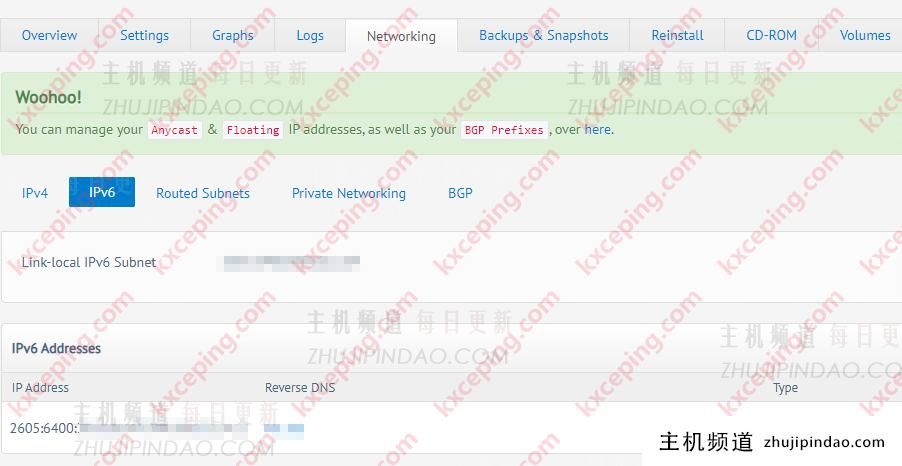 BuyVM大盘机刷PT必备:IPv6添加与配置详细教程-主机频道 BuyVM大盘机刷PT必备:IPv6添加与配置详细教程-主机频道