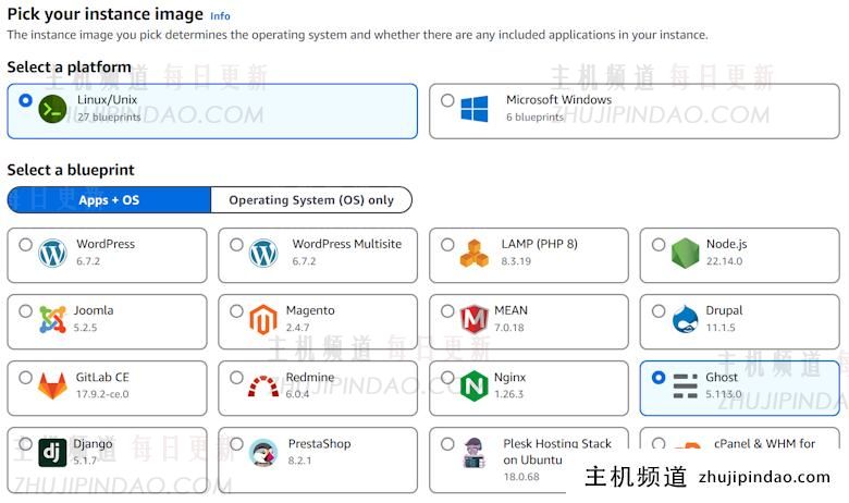 实战记录利用免费AWS Lightsail轻量服务器快速部署Ghost博客 - 第1张