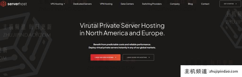 ServerHost 美国VPS: $3.5/月-6GB/60GB/1Gbps 无限流量/洛杉矶、达拉斯等7个机房