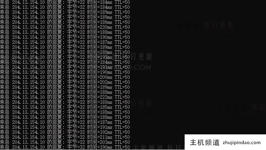 racknerd美国VPS主机Ping测试