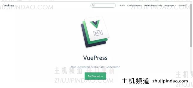 VuePress做出个人网页