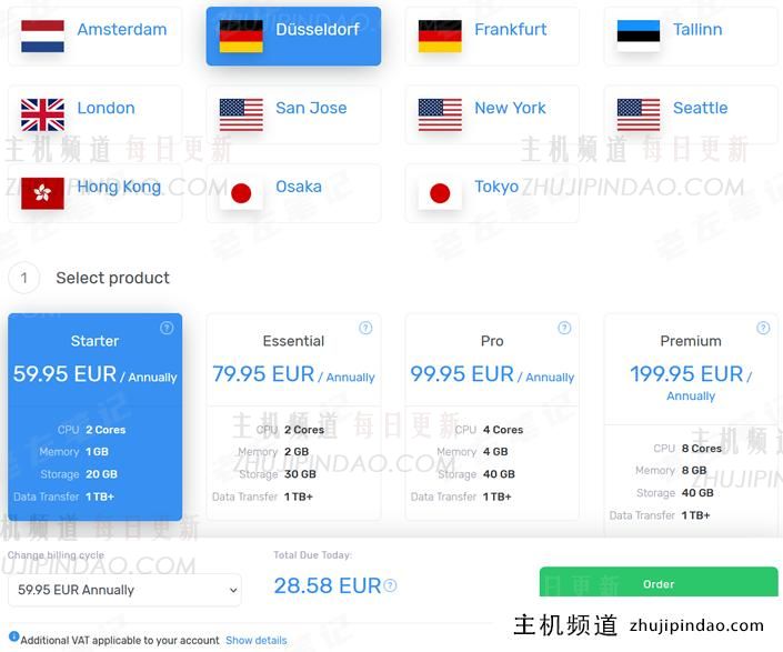 V.PS商家复活节半价活动 欧洲VPS主机年付€28.58