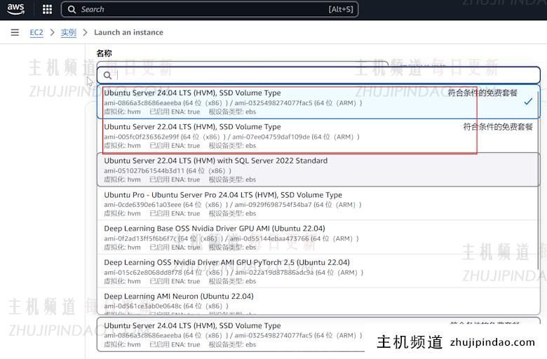 记录完整的亚马逊云免费EC2服务器开通安装Linux镜像登录SSH教程 - 第3张