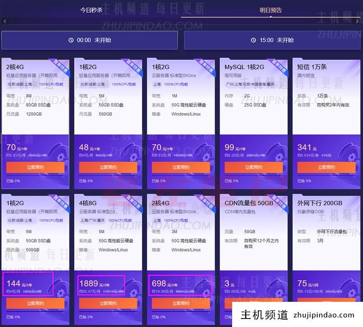 腾讯云三年性价比套餐开启 - 云服务器低至3年144元 - 第3张