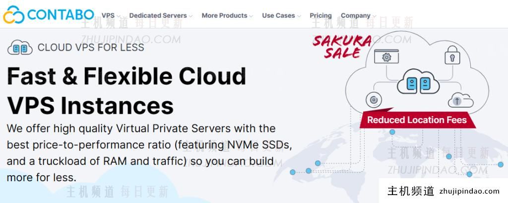 Contabo最新促销:设置费最高减免75%,月付5-主机频道