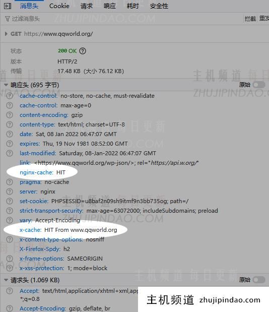 宝塔面板开启Nginx fastcgi_cache缓存为WordPress提速