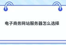 如何选择电子商务网站服务器？-主机频道