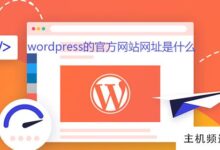 wordpress(国内著名的wordpress网站)的官网网址是什么-主机频道