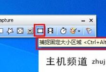 faststone capture如何捕捉固定区域?-主机频道