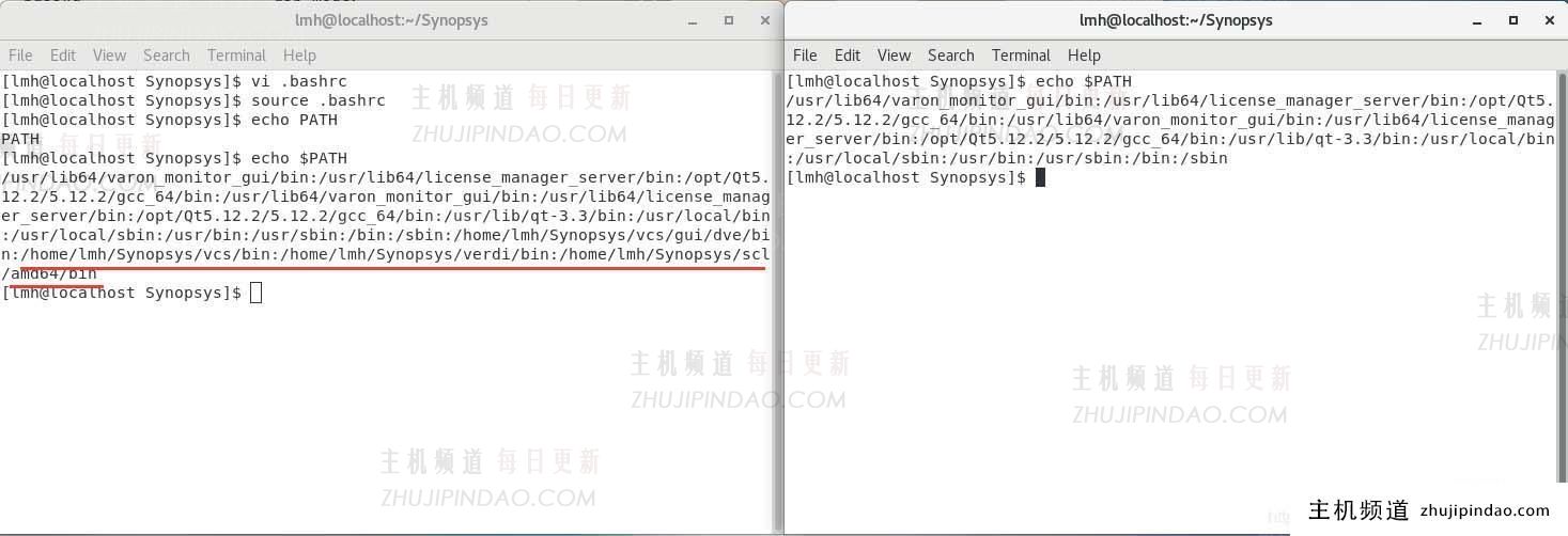 如何修改~/。bashrc或/etc/profile在linux中设置环境变量(Linux修改bash概要文件)-主机频道