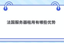 法国服务器租赁有什么优势?-主机频道