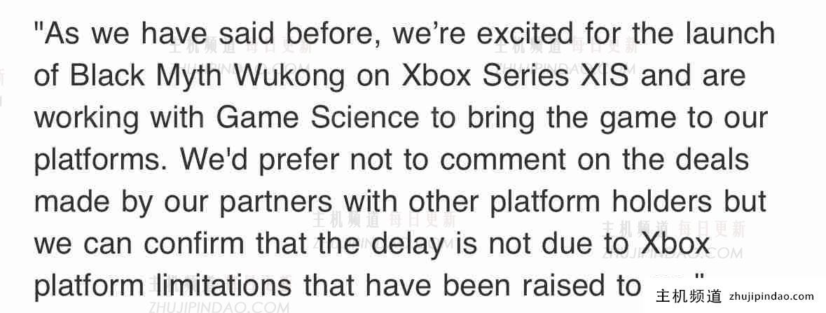 微软透露《黑神话》的延迟与 Xbox 硬件限制无关（《黑神话》演示配置）-主机频道