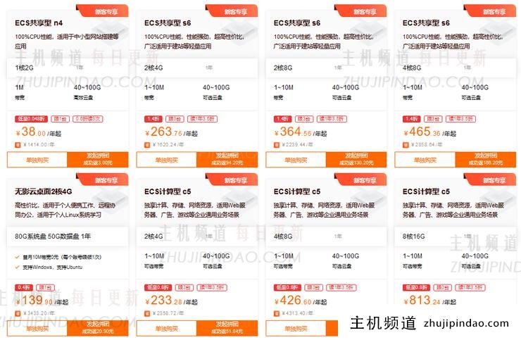 阿里云服务器新人拼团优惠活动 - 云服务器低至年38元 - 第1张