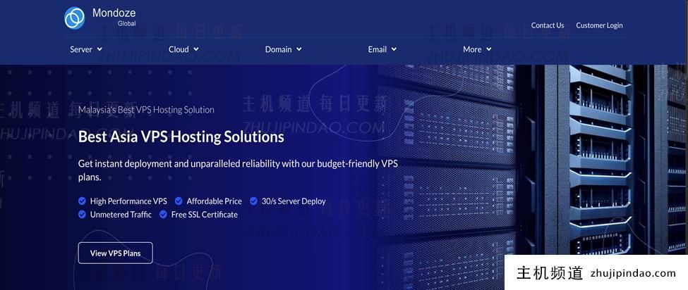 Mondoze:住宅IP/原生IP/IDC IP,VPS低至$8.33/马来西亚服务器/AS152742/11.11促销-主机频道