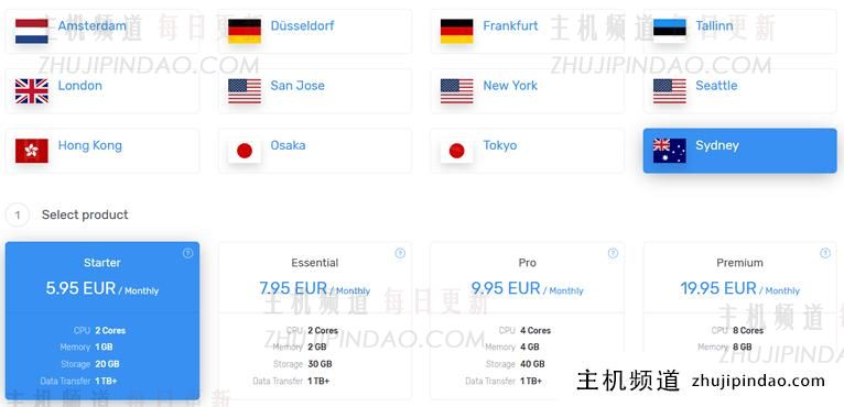 V.PS商家新增澳大利亚VPS主机 终身八折优惠月4.76欧元起