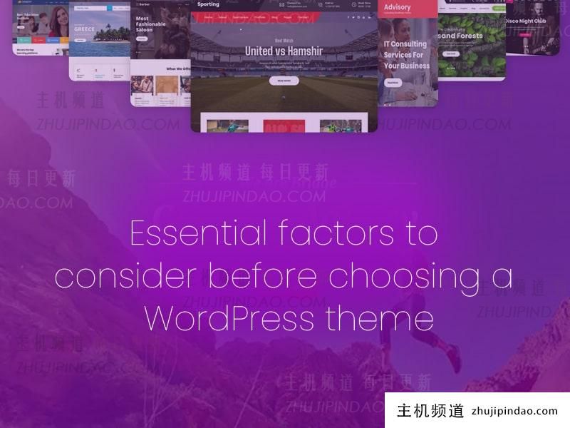 选择wordpress主题之前要考虑的基本因素