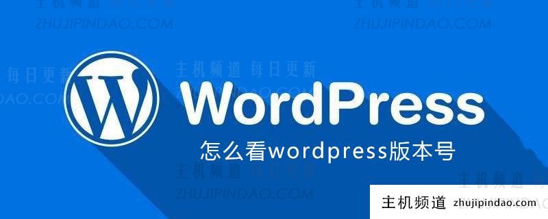 怎么看wordpress版本号