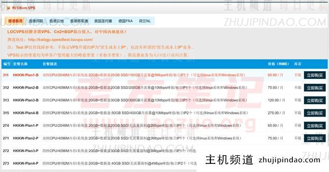 LocVPS云服务器汇总 - 香港/日本/新加坡/美国云服务器七五折 - 第3张