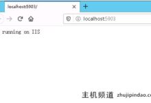 在IIS上部署Go API项目-主机频道