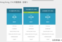 RFCHOST在中国香港上架HKG系列VPS,香港CMI VPS九折,三网回程CMI线,月付8.99美元,可选1G+带宽。-主机频道