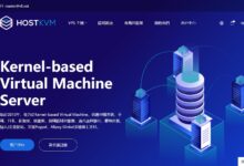 HostKvm香港国际线G口带宽6折优惠,1芯/2G/40G SSD/800G/,月供5.1元-主机频道