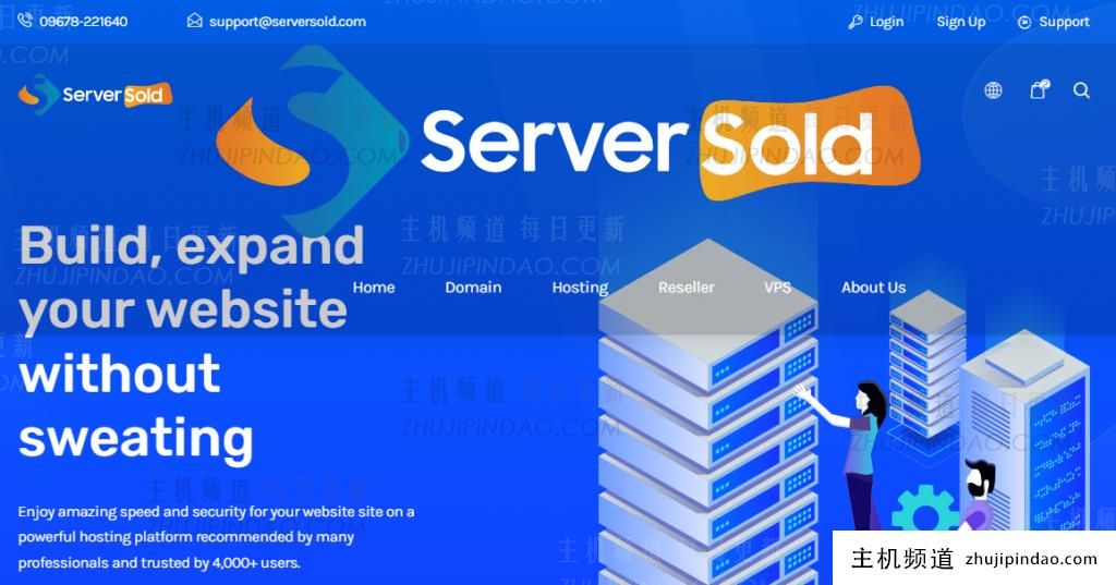 serversold孟加拉国vps：$15/月/1核/4g内存/30g固态硬盘/不限流量@1gbps带宽