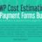 WP Cost Estimation & Payment Forms Builder