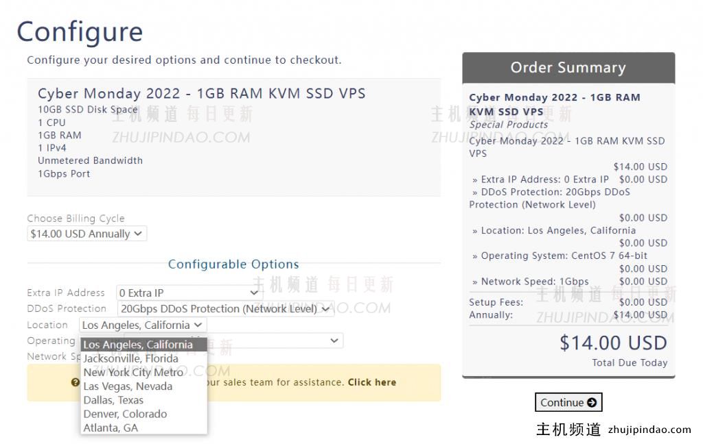 dedipath网络星期一促销：美国1gbps端口不限流量kvm ssd vps低至$14/年！可选洛杉矶/纽约/拉斯维加斯/达拉斯/丹佛/亚特兰大机房