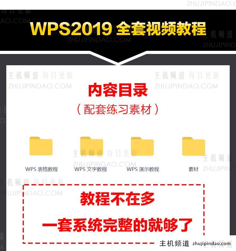 WPS 表格基础视频教程下载 百度云（入门自学）