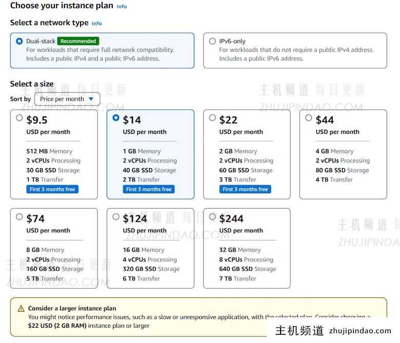 免费体验三个月亚马逊云Lightsail虚拟服务器开通Windows远程桌面 - 第5张