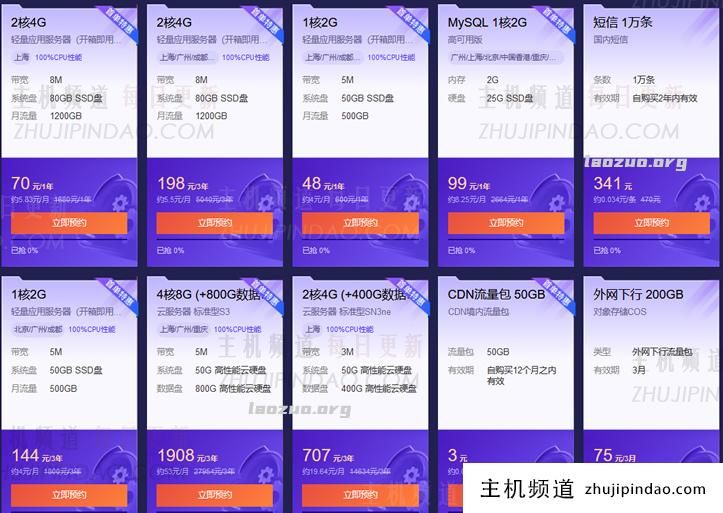 腾讯云老用户是否享受爆品活动 云服务器首单不限新老用户