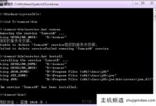 在tomcat8中启动可以启动tomcat8w无法启动的问题分析(在tomcat中启动无法启动)-主机频道