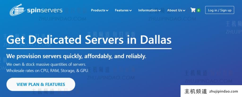 SpinServers 美国 VPS 50% 折扣 6 美元/月- 双核/2GB/ 40G SSD /4TB @ 1Gbps/圣何塞和达拉斯机房